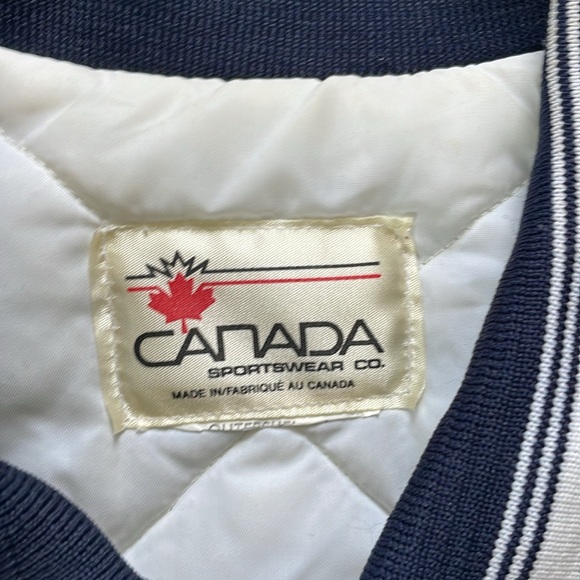 Vintage 80s Snowplows Trucker Style Jacket Button-Up - Picture 2 of 6